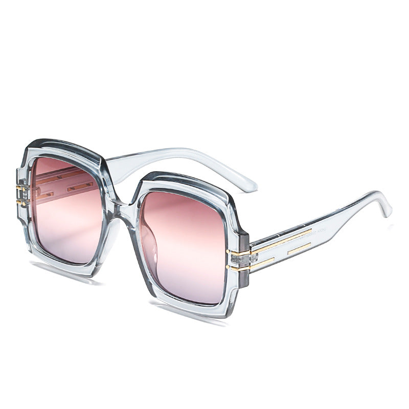 Wholesale PC Square Frame Men's and Women's Sunglasses
